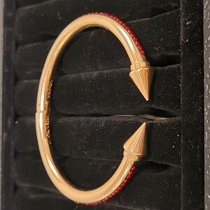 Vita Fede Mini Titan Side Surf Bracelet Rose Gold Red Light Siam Unisex New